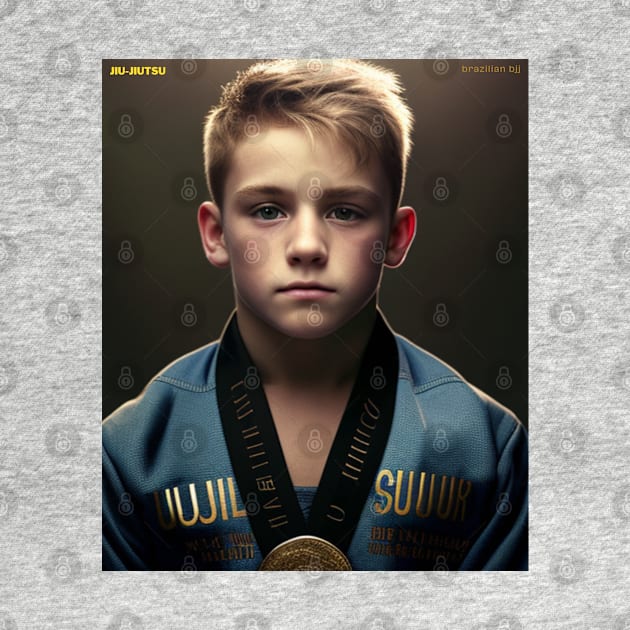 kids jiujitsu by JIUJITSU- BJJ